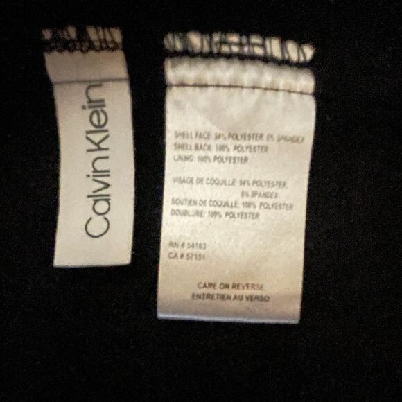 Calvin Klein Soft Shell Jacket - Est. Size XXL - See Photos - Small Flaw on Back - Picture 16 of 16